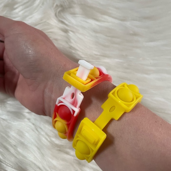 2 - Fidget Pop It Sensory Bracelets - Picture 2 of 4